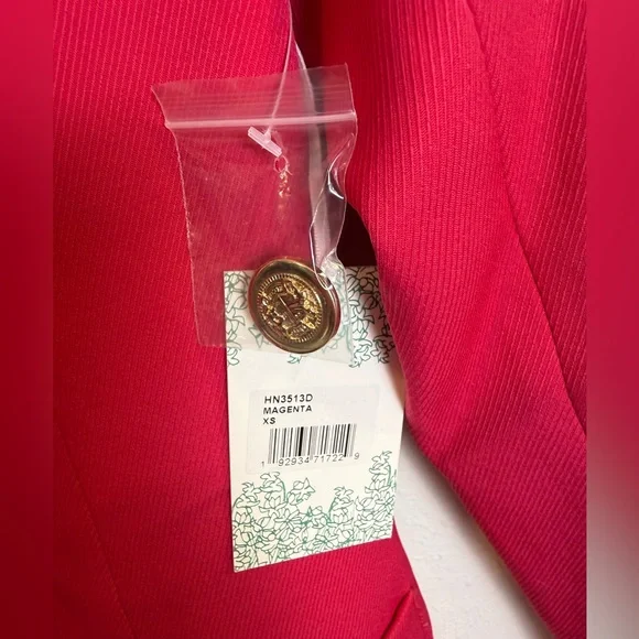 Tuckernuck Hyacinth House Strawberry Veronica Mini Dress XS NWT - Picture 6 of 7